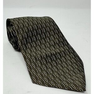 Thailand Hand-Made 100% Silk Men's  Neck Tie Brown